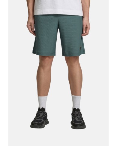 Emporio Armani Pantalón corto Chándal Premium Label de tejido técnico.