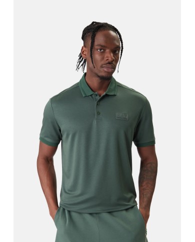 Emporio Armani Polo de mezcla de modal Lux Identity