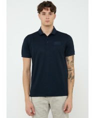 Emporio Armani Polo de mezcla de modal Lux Identity