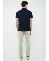 Emporio Armani Polo de mezcla de modal Lux Identity