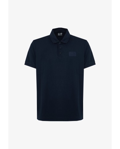 Emporio Armani Polo de mezcla de modal Lux Identity