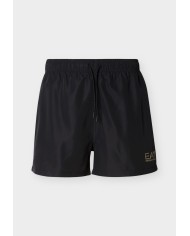 Emporio Armani Bañador de largo medio con logotipo