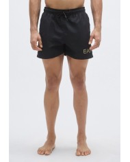 Emporio Armani Bañador de largo medio con logotipo ASV