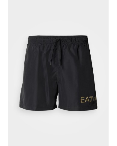 Emporio Armani Bañador de largo medio con logotipo ASV