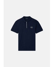 EA7 Emporio Armani Polo Tennis Club de piqué de algodón elástico