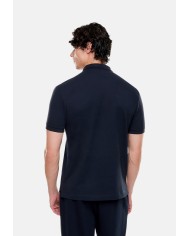 EA7 Emporio Armani Polo Tennis Club de piqué de algodón elástico