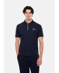 EA7 Emporio Armani Polo Tennis Club de piqué de algodón elástico