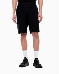 EA7 Emporio Armani Pantalón corto Chandal Logo Series en tejido interlock