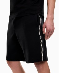 EA7 Emporio Armani Pantalón corto Chandal Logo Series en tejido interlock