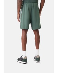 EA7 Emporio Armani Pantalón Corto chándal  de mezcla de algodón de la serie Logo