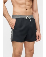 EA7 Emporio Armani Bañador de largo medio con cinta con logotipo Logo Series