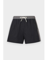 EA7 Emporio Armani Bañador de largo medio con cinta con logotipo Logo Series