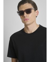 Antony Morato Camiseta Regular Fit de mezcla de Algodón y Viscosa con Logotipo de goma