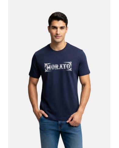 Antony Morato Camiseta Regular Fit de algodón con logotipo estampado
