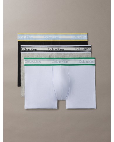 Calvin Klein Boxér Pack de 3 Icon Cotton Stretch