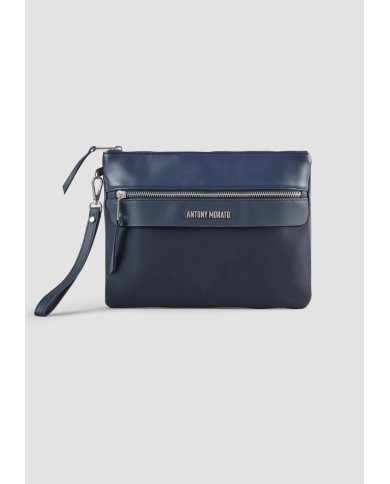 Antony Morato Bolso Pouch de Nailon y Piel Sintética