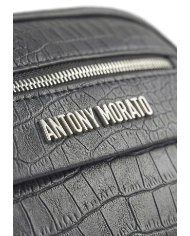 Antony Morato Bolso Pouch de Piel Sintética con estampado de cocodrilo