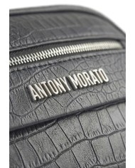 Antony Morato Bolso Pouch de Piel Sintética con estampado de cocodrilo