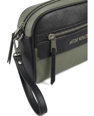 Antony Morato Bolso Pouch de Nylon y Piel Sintécia