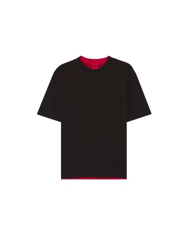 Hugo Boss Camiseta Daneon con logo bordado en algodón elástico