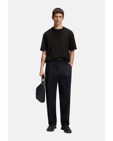 Hugo Boss Camiseta Daneon con logo bordado en algodón elástico