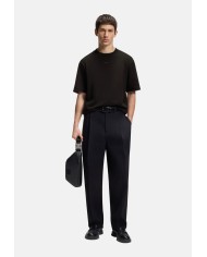 Hugo Boss Camiseta Daneon con logo bordado en algodón elástico