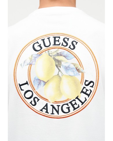 Guess Camiseta CN SS Lemon Circle Tee
