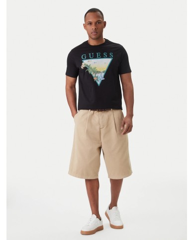 Guess Camiseta SS BSC Sunset Triangle Tee
