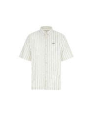 Guess Camisa SS Irregular Yarn Dyed Striped