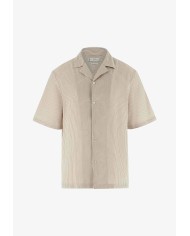 Guess Camisa SS Yarn Dyed Crinkle Bowling Shirt