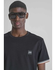 Antony Morato Camiseta Regular Fit con detalle de logotipo en la manga