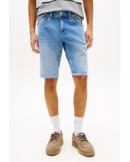 Tommy Jeans Pantalón Corto Vaquero Ronnie Whiskered Slim Denim Shorts