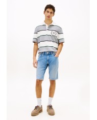 Tommy Jeans Pantalón Corto Vaquero Ronnie Whiskered Slim Denim Shorts
