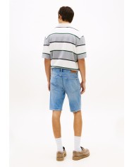 Tommy Jeans Pantalón Corto Vaquero Ronnie Whiskered Slim Denim Shorts