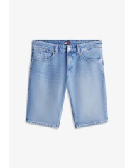 Tommy Jeans Pantalón Corto Vaquero Ronnie Whiskered Slim Denim Shorts