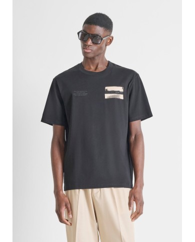 Antony Morato Camiseta Relaxed Fit con estampado palmera