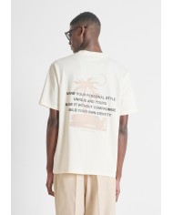 Antony Morato Camiseta Relaxed Fit con estampado palmera