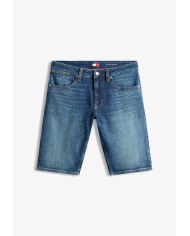 Tommy Jeans Pañalón Vaquero Corto Ronnie Faded Slim Denim Shorts