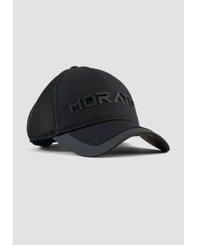 Antony Morato Gorra de Beisbol de popelina con logotipo bordado