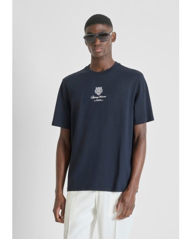 Antony Morato Camiseta Regular Fit con doble estampado