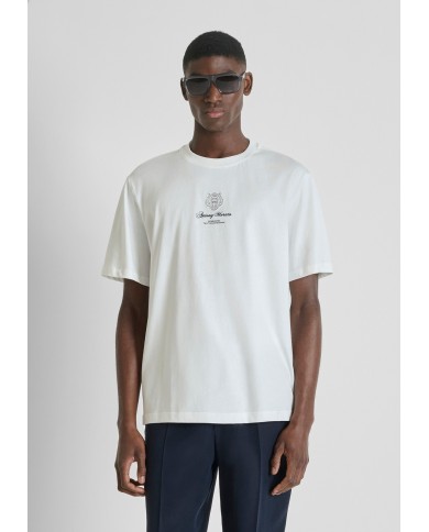 Antony Morato Camiseta Regular Fit con doble estampado