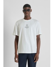 Antony Morato Camiseta Regular Fit con doble estampado