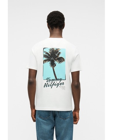 Tommy Hilfiger Camiseta Palm Photo Print Tee