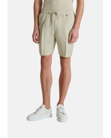 Antony Morato Bermuda Regular Fit «NEIL» de mezcla de lino y viscosa