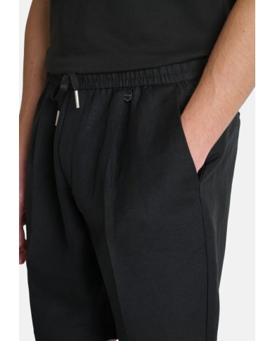 Antony Morato Bermuda Regular Fit «NEIL» de mezcla de lino y viscosa