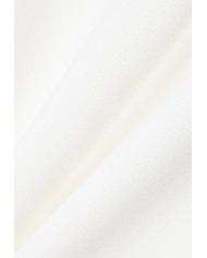 Lacoste Polo de canalé en contraste de corte clásico