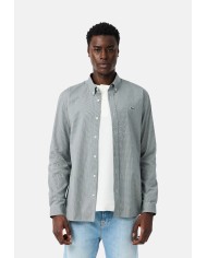 Lacoste Camisa de Algodón a Cuadros Regular Fit