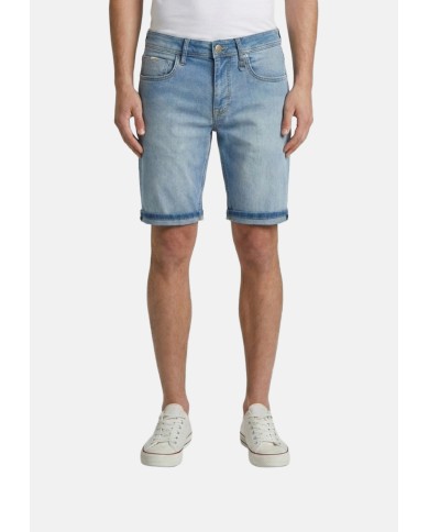 Antony Morato Pantalón Corto Skinny Fit «RANDY» en denim claro elastico