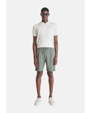 Antony Morato Bermuda Regular Fit "NEIL"  en mezcla de viscosa elástica