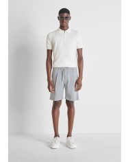 Antony Morato Bermuda Regular Fit "NEIL"  en mezcla de viscosa elástica